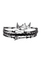 Unisex Bracelet Bundle with Knitted String and Leather Design - 4