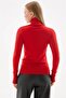 Turtleneck Sweater Red - 4