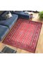 Melisa Collection Soft Red Themed Patterned Woven Base Modern Decorative Carpet melisa28 - 2