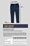 Black-anthracite-navy Back Pocket Label Detailed Straight Leg Men's Cotton 3-Piece Sweatpants Pack - 6