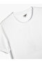 Back Printed Sports T-Shirt Crew Neck Short Sleeve - 3