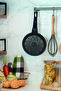 20 cm Wide Black Granite Pan - Ess005 - 6