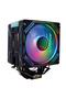مروحة معالج Ice Pro BP4 Black Auto Rainbow Fan Tower