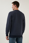 Striped Cotton Crew Neck Sweat Men's Sweat 5905241 - 5