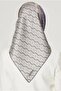 Silk Scarf Nostalgia - 8519-05 Gray Purple Twill - 2