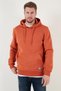Men's Sweat - Slim Fit, Hooded, Kangaroo Pocket, Furry Inside, Soft Shirt 5905281 - 5