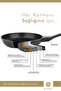 20 cm Wide Black Granite Pan - Ess005 - 3