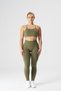 Attractive Collection Women's Khaki Seamless / Seamless Scrunch Leggings