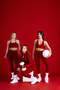 Attractive Collection Women's Red Seamless Triangle Bra / Sports Bra - 6