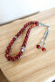 Agate Prayer Beads Faceted Cut Prayer Beads 33 Prayer Beads Red Agate Prayer Beads Certified Special Mdf Boxed 10 mm - 6
