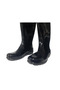 Women's Black Long Garden Rain Boots Emk2036-97 - 3