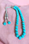 Turquoise Stone 33 Prayer Beads - 10 mm in Certified Special MDF Box - 6