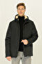 Men's Hooded Furry Windproof Winter Coat & Coat & Parka - 2