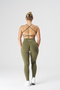 Attractive Collection Women's Khaki Seamless / Seamless Scrunch Leggings - 3