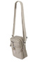 M 227 Crinkle Fabric Unisex Small Shoulder Bag, Phone Holder - 5