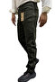 Men's Linen Trousers Canvas Lycra Regular Fit Khaki 106 - 2