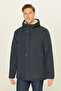 Men's Hooded Furry Windproof Winter Coat & Coat & Parka