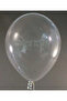 Silver Confetti Transparent Balloon Set 10 Pieces Birthday Bride to Be Balloon Decoration - 3