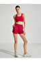 Sports Shorts High Waist Wide Leg Pockets - 2
