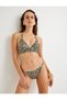Leopard Patterned Slip Bikini Bottom