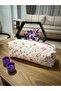 Elittle Floral Pattern Hair Styling Travel Makeup Bag 2XL Large Size