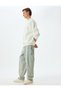 Baggy Denim Pants Loose Skater Pocket Detailed Cotton - 3