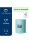 Turquoise Non-Woven Cleaning Cloth - Low Fluff, 180 Meters (190494) - 3