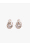 Geometric Dangle Earrings Steel