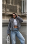 Women's Soft Textured Lined Plump Fur Coat - 8