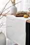 Organic Raw Linen Runner - 40X110 Texture - 2
