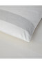 Bold Braid Yarn Painted Single Duvet Cover Set 160X220 cm Gray - 4