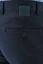 Men's Navy Blue Cotton Casual Slim Fit Chino Trousers with Side Pockets 1003240156 - 7