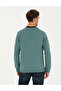 Green Regular Fit Crew Neck Sweatshirt 50279532-Vr054 - 5