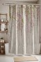 Bathroom Curtain, Pendulum Pink Flowers Pattern Shower Curtain, Bathtub Curtain 175X200Cm - 3