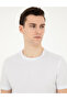 White Slim Fit 100% Cotton Crew Neck T-Shirt 50284319-Vr013 - 2