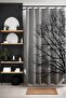Bathroom Curtain, Tree Branches Pattern Shower Curtain, Bathtub Curtain 175X200Cm - 3