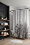 Bathroom Curtain, Dove on Branches Patterned Shower Curtain, Bathtub Curtain 175X200Cm - 2