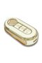 فيات دوبلو 2010 Switchblade White Auto Key Control Container Case سلسلة مفاتيح أوتوماتيكية - 4