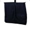 Navy Blue Dobby Mono Collar Lined Vest 6 Drop Slim Fit Tuxedo Groom Suit 1001220205 - 4