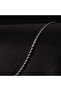 Steel Men's Necklace, Silver Color, Twist No:3 - 4
