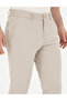 Beige Slim Fit Canvas Trousers 50289194-Vr011 - 6