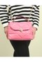 Chain Handle Bag Pink - 2