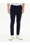 Navy Blue Fabric Trousers 50291431-Vr033 - 2