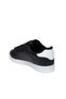 Milena 037-24 Leather Velcro Fashion Women's Sneaker Black White - 3