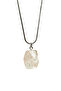 Quartz Natural Stone Handmade Pendant with Chain: 2 cm Chain: 20 cm Boxed - Smc4820-3266