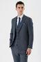 Men's Dark Navy Blue Swallow Collar Vest 6 Drop Slim Fit Suit 1001240157 - 5