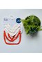 3-Piece Feeding Bib Newborn (COMPATIBLE FOR 0-12 MONTHS BABIES) 3-Piece Bib 100% COTTON Baby Bib BEIGE COLOR - 3