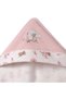 Baby Girl Floral Hooded Towel 9526 - 3