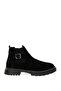Black 100% Suede Leather Boots 50298492-Vr046 - 2