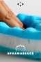 Spa & Massage Shower Bath Sponge 4 Pieces Body Sponge Sensitive Skin Sponge Leather Cleaner Sponge Scrubber - 4